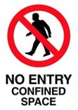 No Entry Confined Space